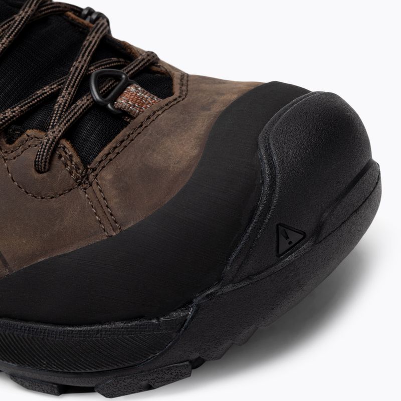 Scarpe da trekking da uomo KEEN Revel IV Mid Polar terra scura/caramello cafe 7