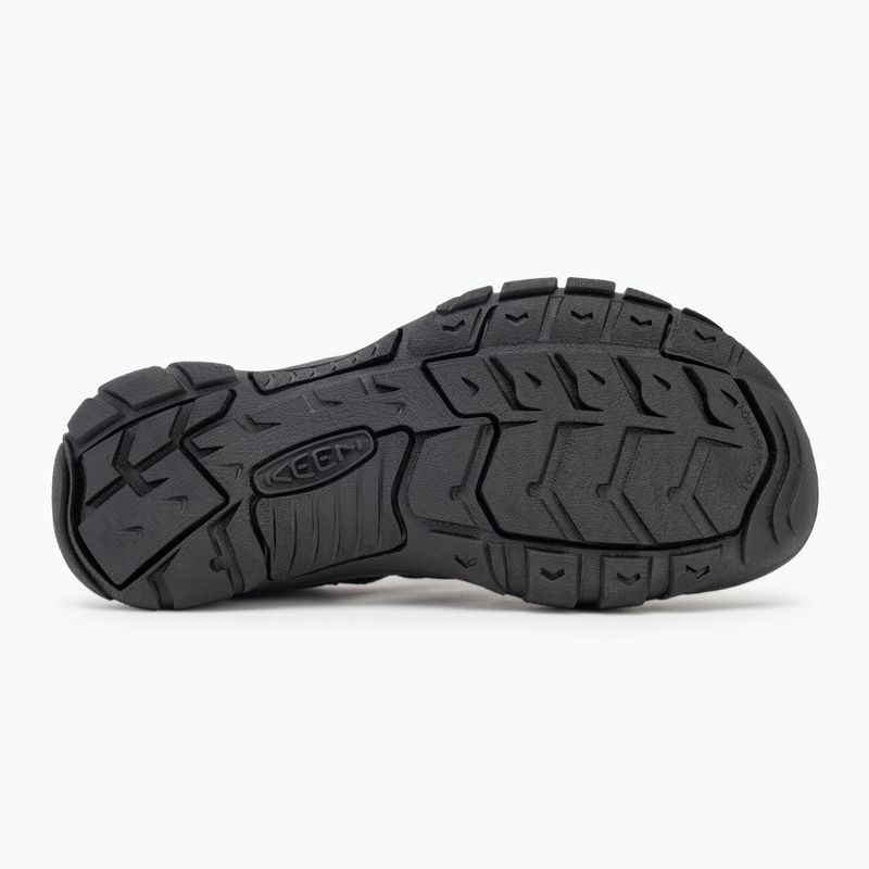 KEEN Newport H2 triplo nero sandali da trekking da donna 4