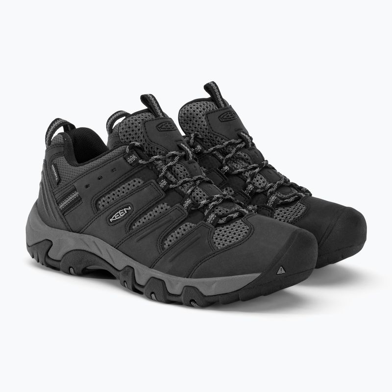 Scarponi da trekking da uomo KEEN Koven WP nero/argento 4