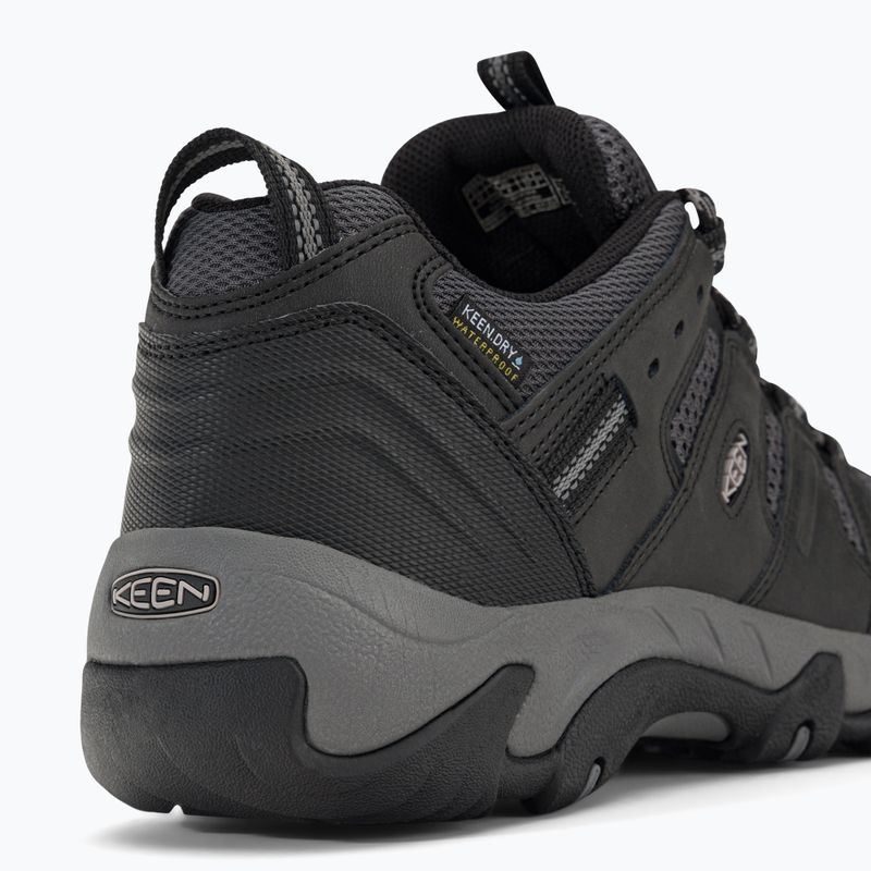 Scarponi da trekking da uomo KEEN Koven WP nero/argento 9