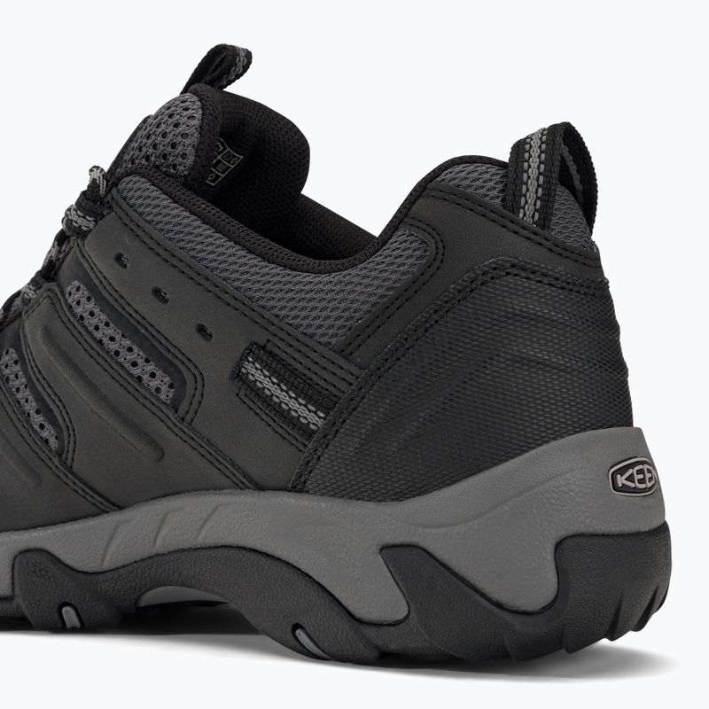 Scarponi da trekking da uomo KEEN Koven WP nero/argento 10