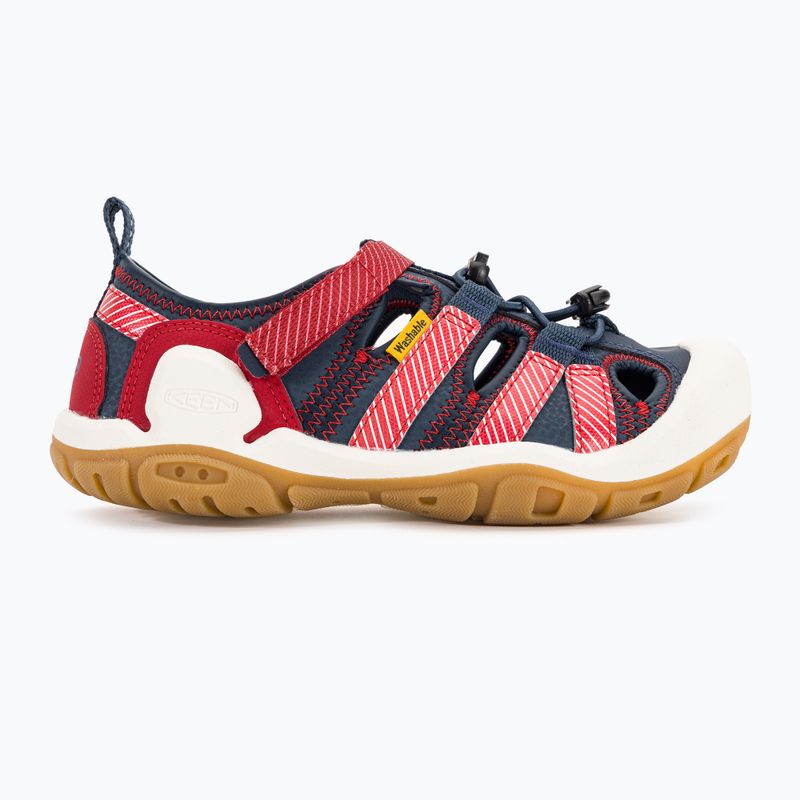 KEEN Knotch Creek - sandali da trekking per bambini - navy/stripes 2