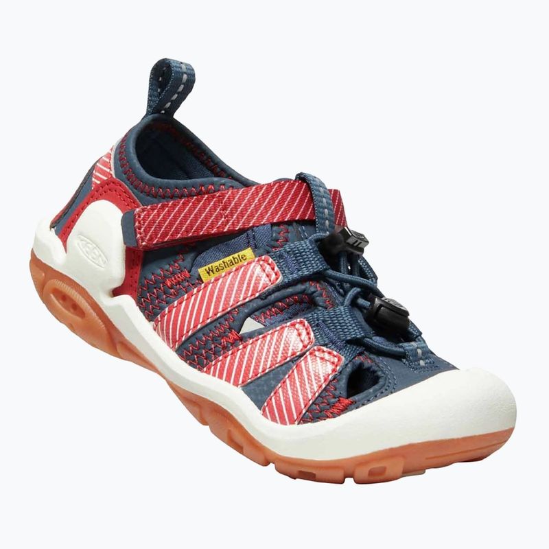 KEEN Knotch Creek - sandali da trekking per bambini - navy/stripes 7