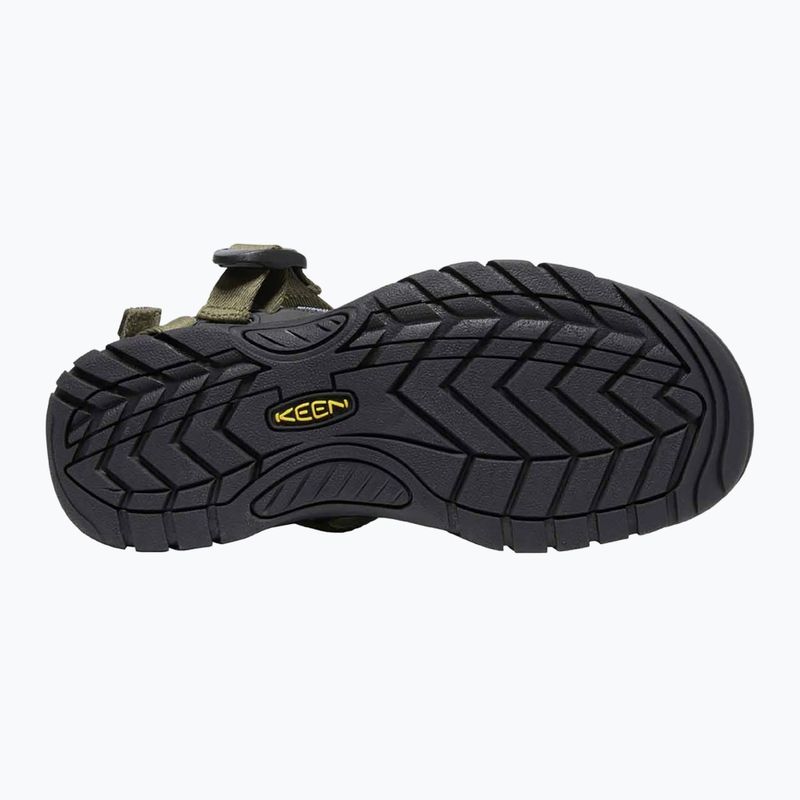 KEEN Zerraport II Sandali da trekking militari da uomo oliva/nero 11