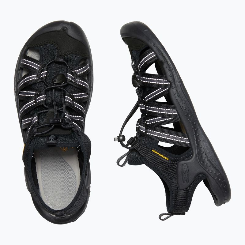 KEEN Drift Creek H2 sandali da trekking da donna nero/nero 10
