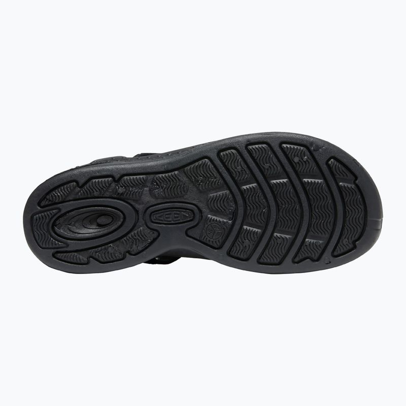 KEEN Drift Creek H2 sandali da trekking da donna nero/nero 12