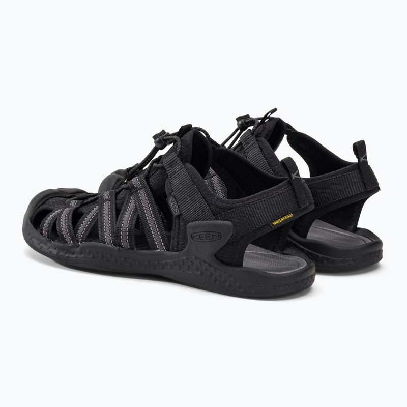 KEEN Drift Creek H2 sandali da trekking da donna nero/nero 3