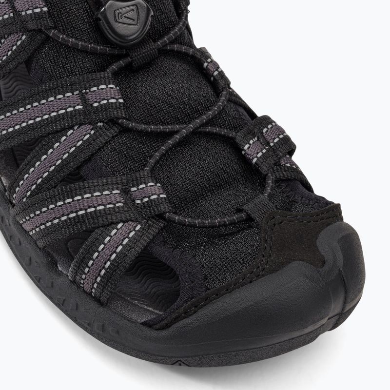 KEEN Drift Creek H2 sandali da trekking da donna nero/nero 7