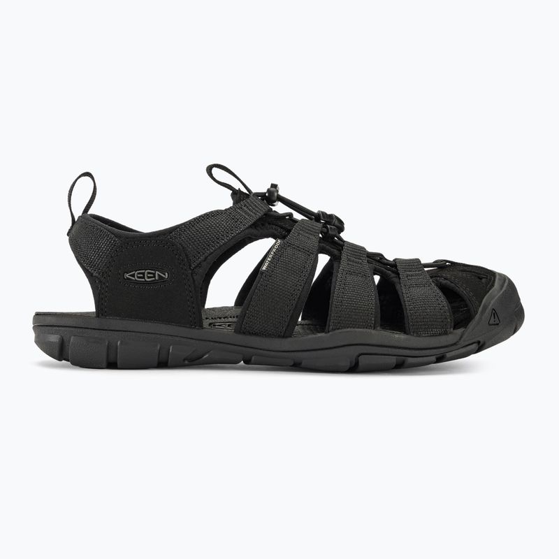 KEEN Clearwater CNX, sandali da trekking da uomo, triple nero 2