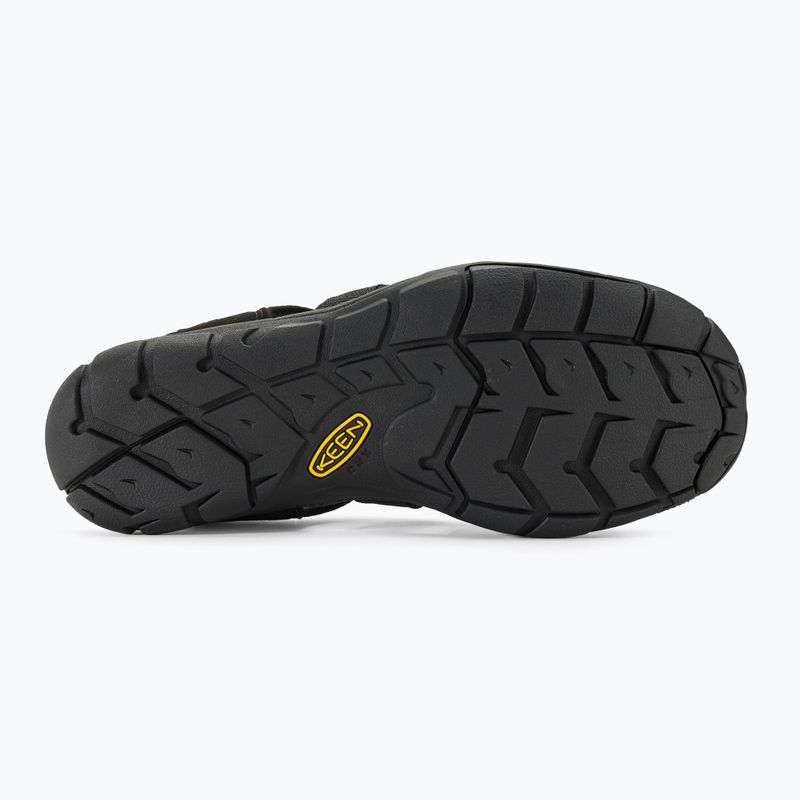KEEN Clearwater CNX, sandali da trekking da uomo, triple nero 5