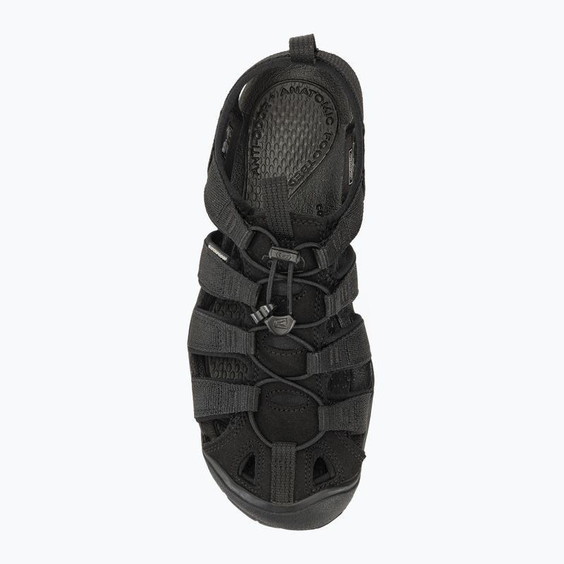 KEEN Clearwater CNX, sandali da trekking da uomo, triple nero 6
