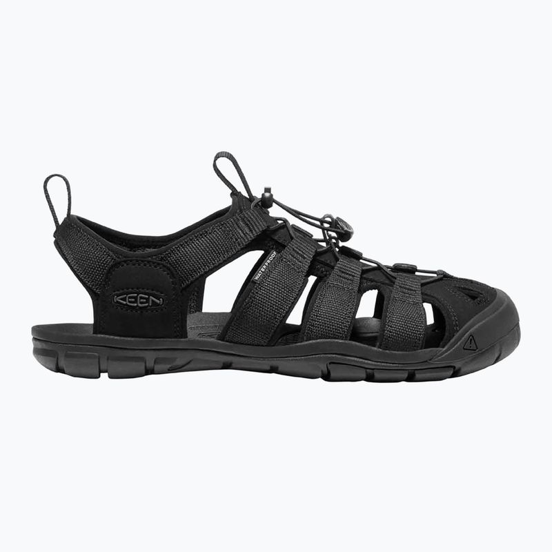 KEEN Clearwater CNX, sandali da trekking da uomo, triple nero 9