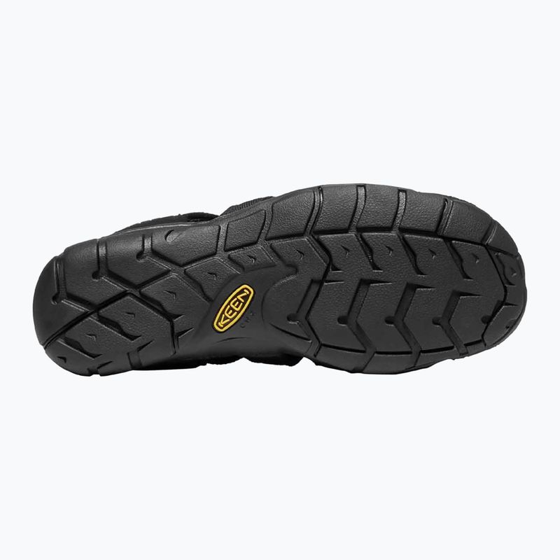 KEEN Clearwater CNX, sandali da trekking da uomo, triple nero 11