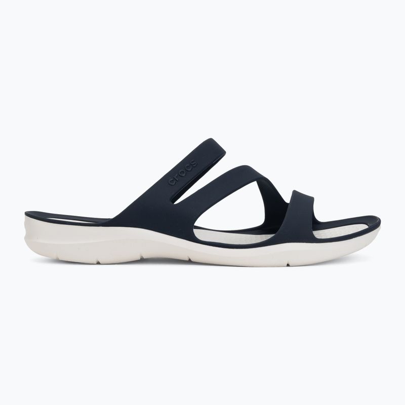 Ciabatte da donna Crocs Swiftwater Sandal navy/white 2