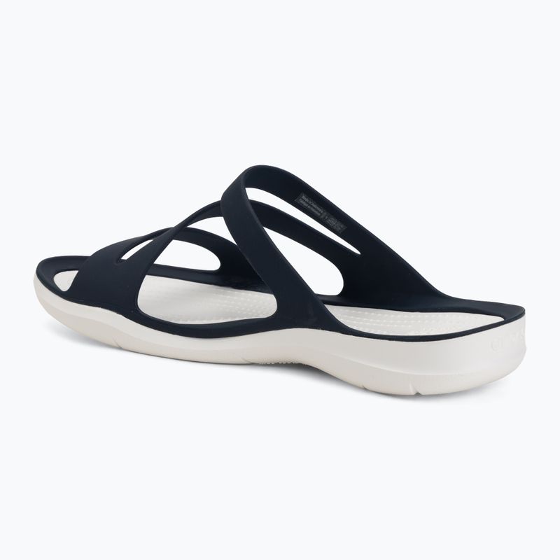Ciabatte da donna Crocs Swiftwater Sandal navy/white 3