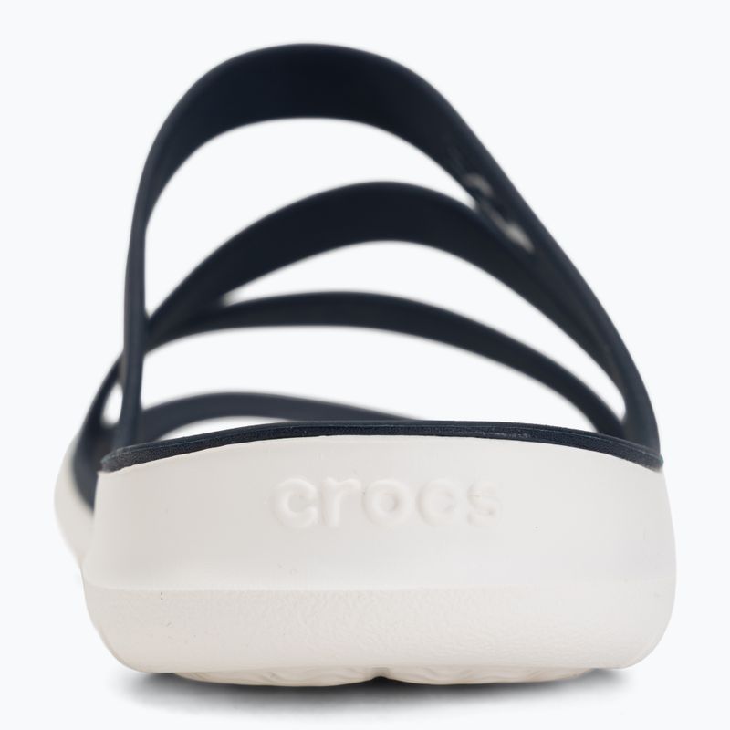 Ciabatte da donna Crocs Swiftwater Sandal navy/white 6