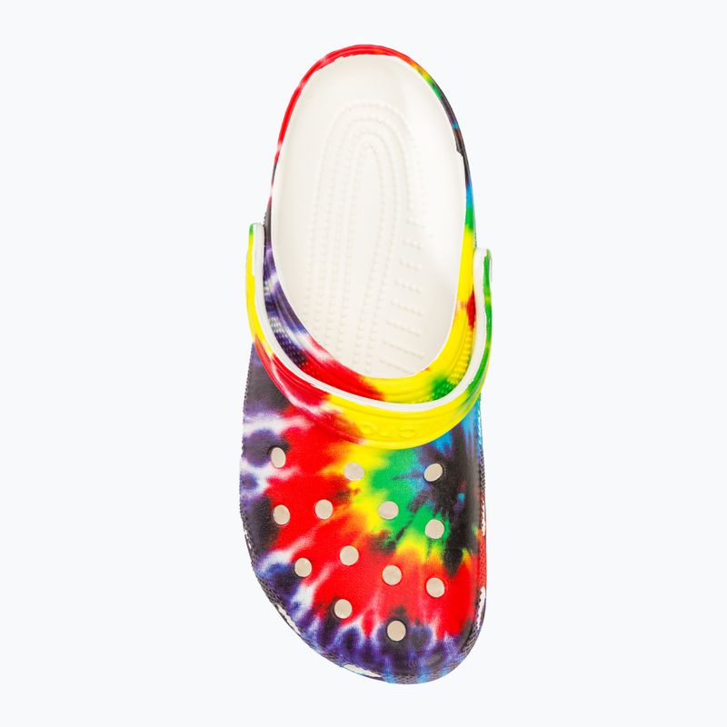 Crocs Classic Tie Dye Graphic infradito multicolore 6