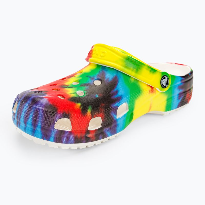 Crocs Classic Tie Dye Graphic infradito multicolore 8