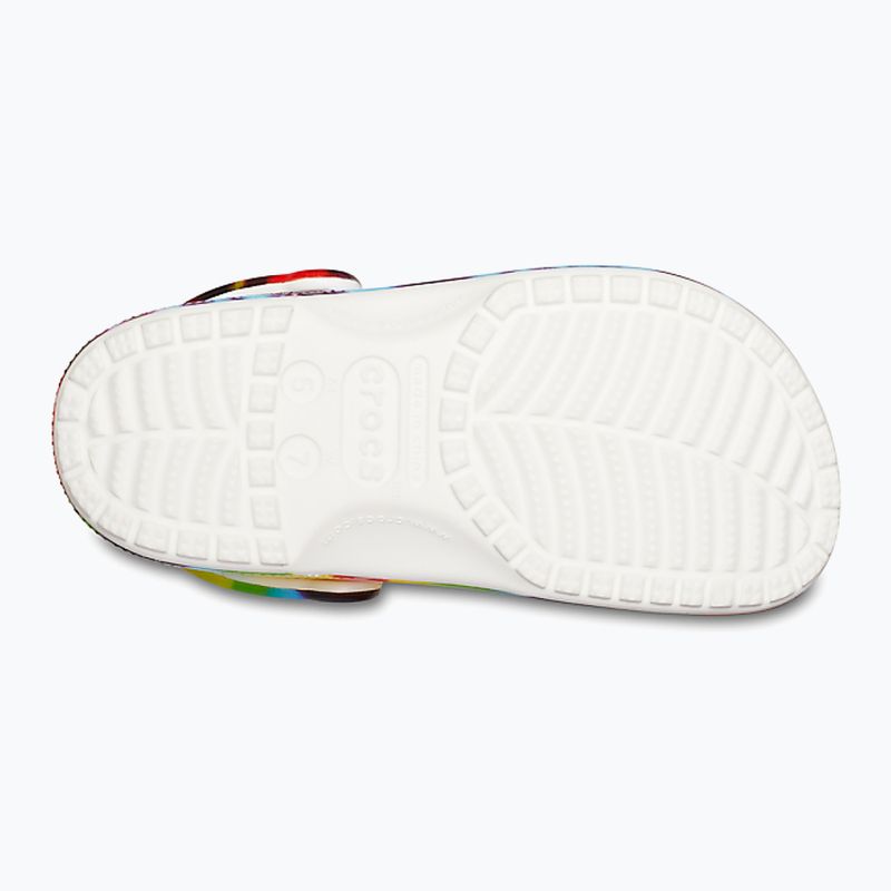 Crocs Classic Tie Dye Graphic infradito multicolore 11