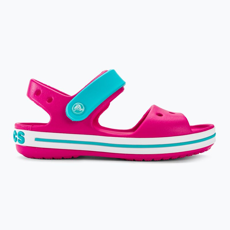 Crocs Crockband Bambini Sandali rosa confetto/piscina 2