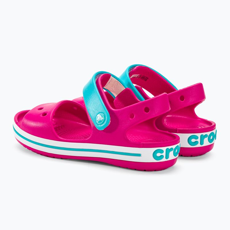 Crocs Crockband Bambini Sandali rosa confetto/piscina 3