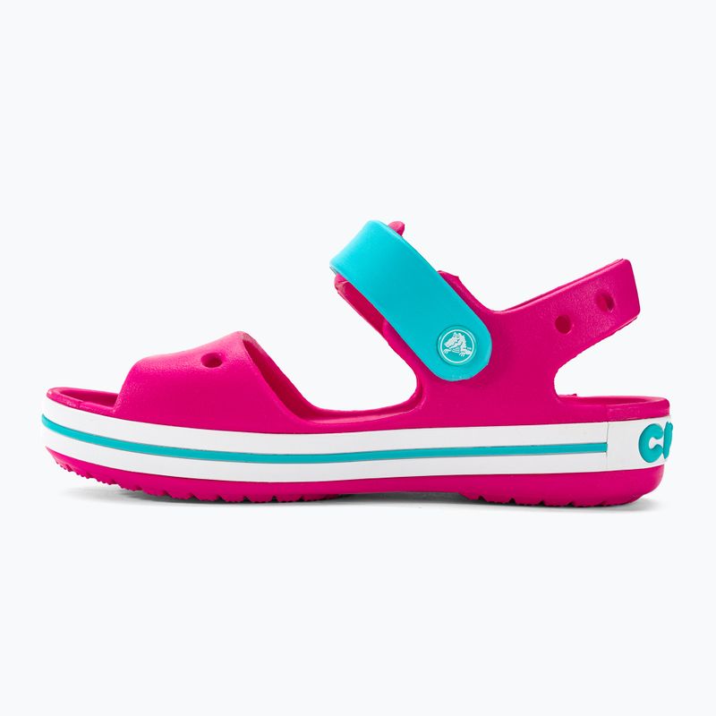 Crocs Crockband Bambini Sandali rosa confetto/piscina 10