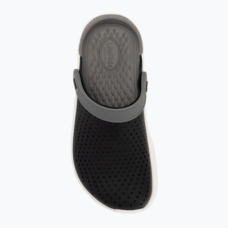 Infradito Crocs LiteRide Clog nero/fumo 6