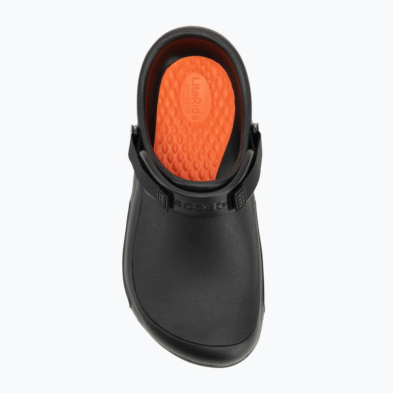 Zoccolo Crocs Bistro Pro LiteRide Uomo nero 6