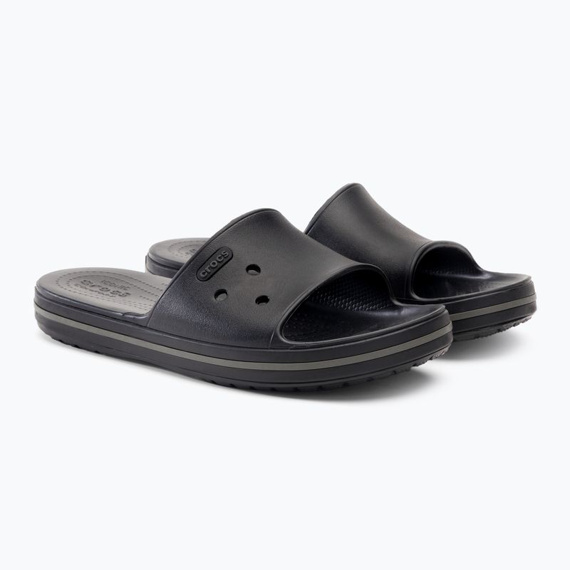 Infradito Crocs Crocband III Slide nero/grafite 4