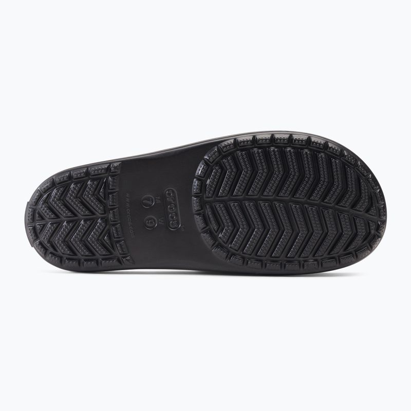 Infradito Crocs Crocband III Slide nero/grafite 5