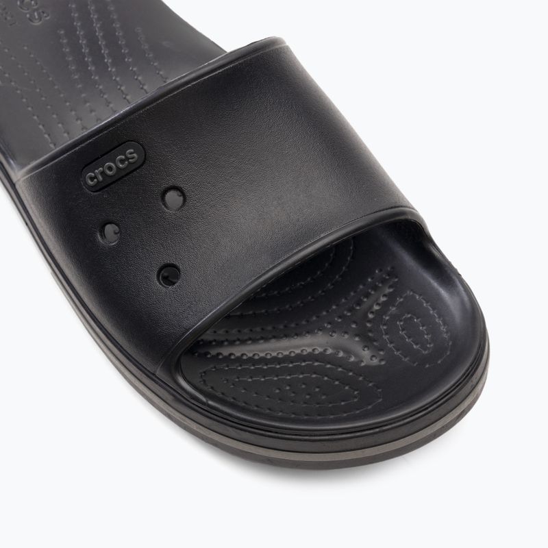 Infradito Crocs Crocband III Slide nero/grafite 7
