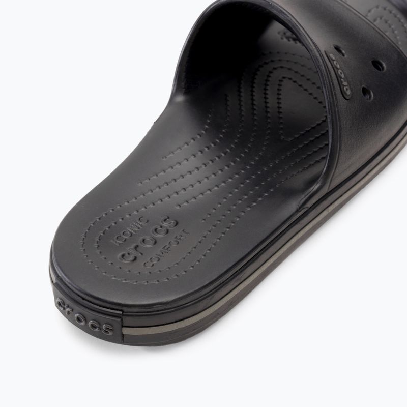 Infradito Crocs Crocband III Slide nero/grafite 8