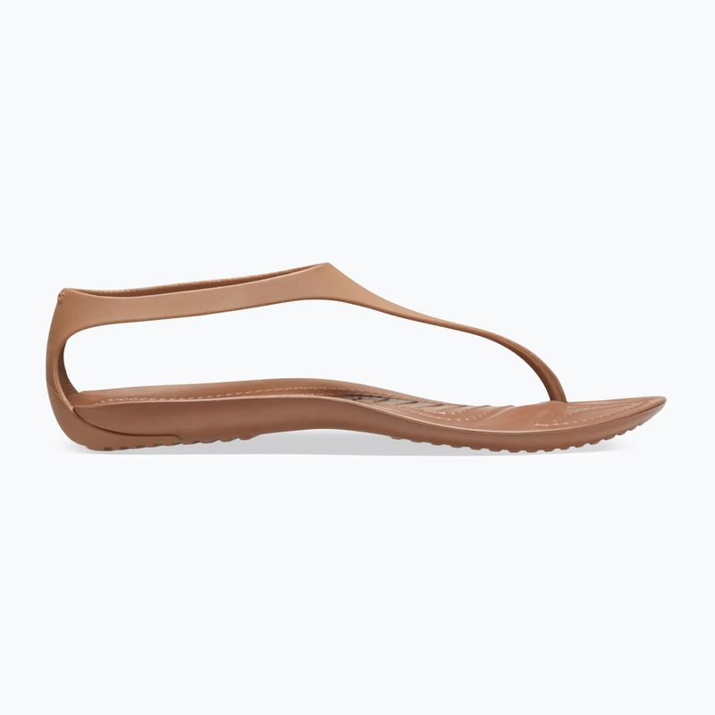 Infradito da donna Crocs Sexi Flip bronze 2