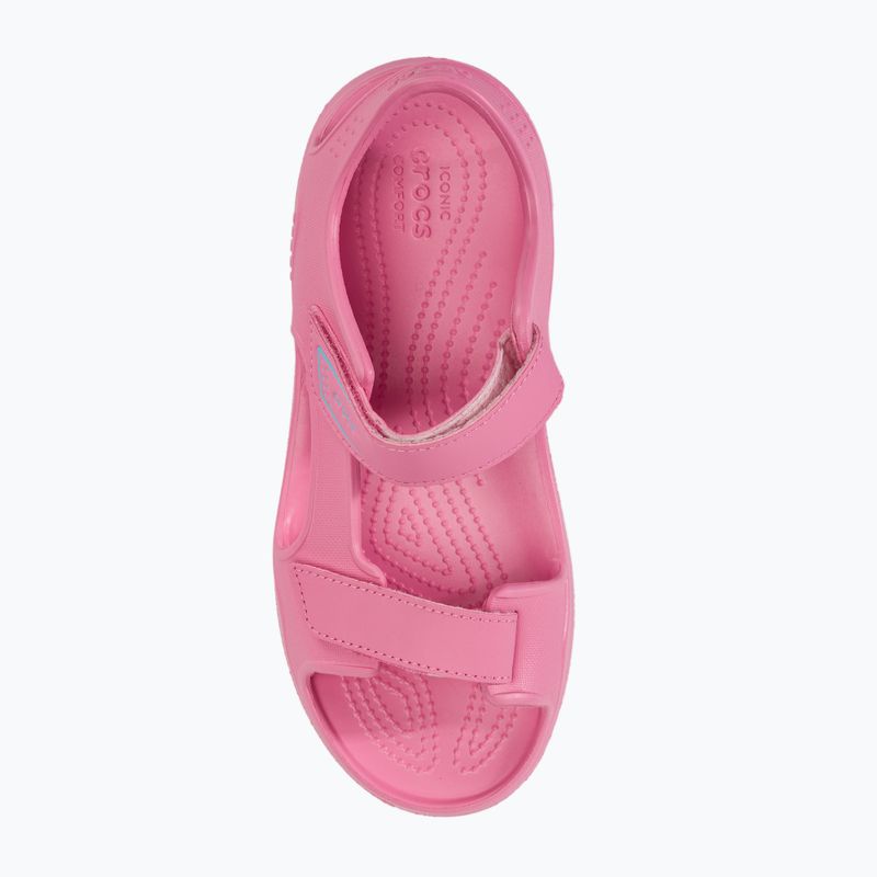 Crocs Swiftwater Expedition Bambini sandali rosa limonata 5
