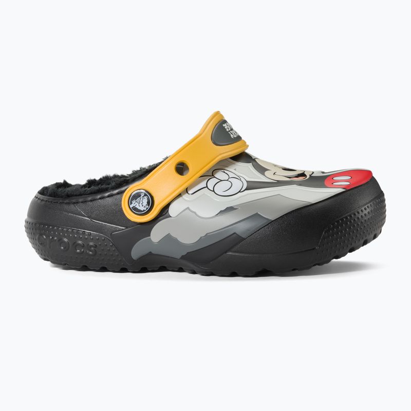 Ciabatte Crocs Fun Lab foderato Disney Mickey Mouse nero per bambini 3