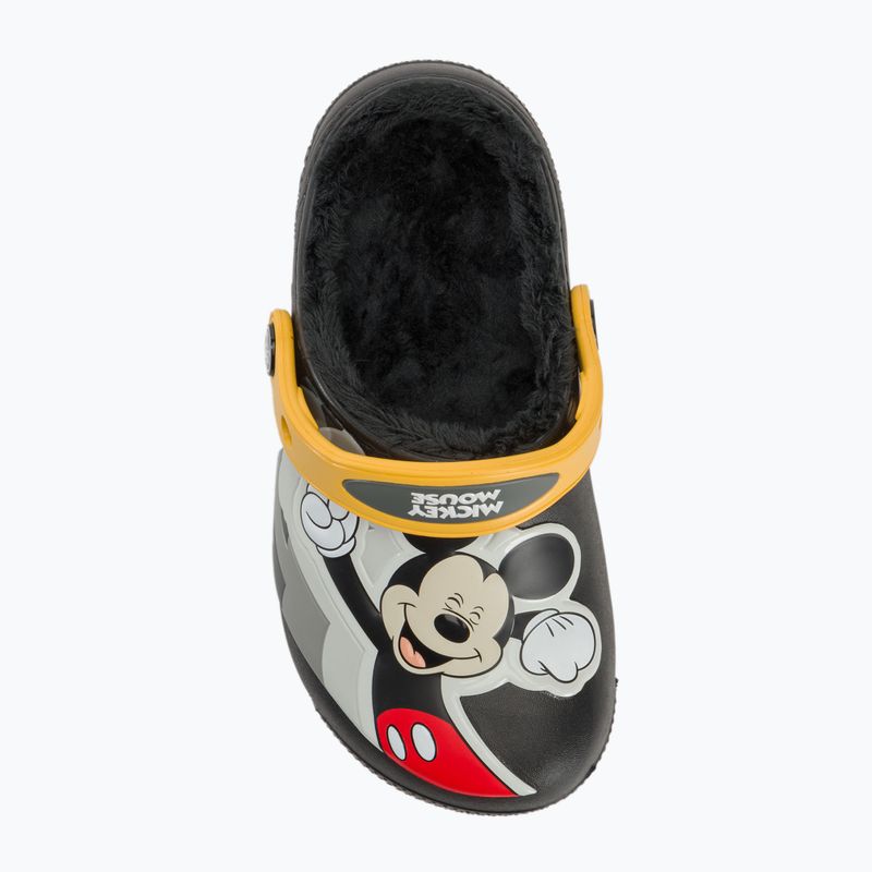 Ciabatte Crocs Fun Lab foderato Disney Mickey Mouse nero per bambini 6