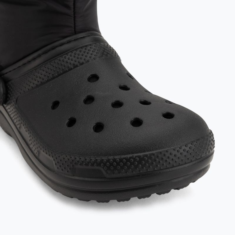 Doposci da neve Crocs Classic Lined Neo Puff Boot black/black 7