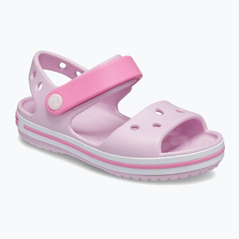 Crocs Crockband Bambini Sandalo ballerina rosa 8