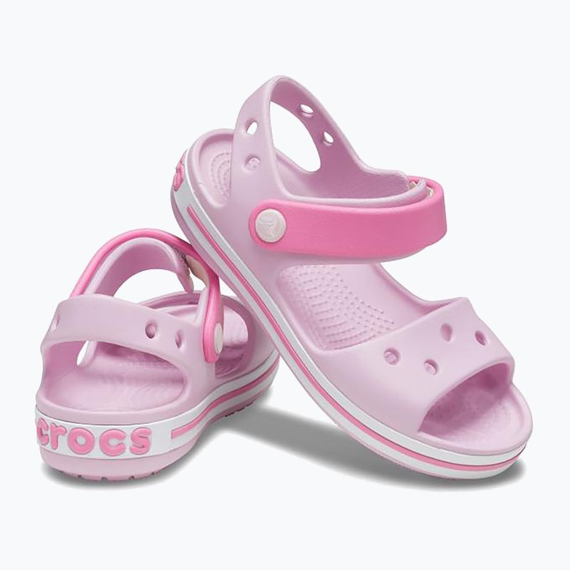 Crocs Crockband Bambini Sandalo ballerina rosa 10