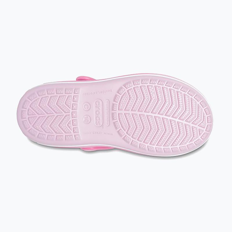 Crocs Crockband Bambini Sandalo ballerina rosa 13