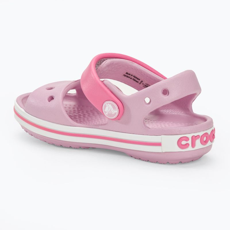 Crocs Crockband Bambini Sandalo ballerina rosa 3