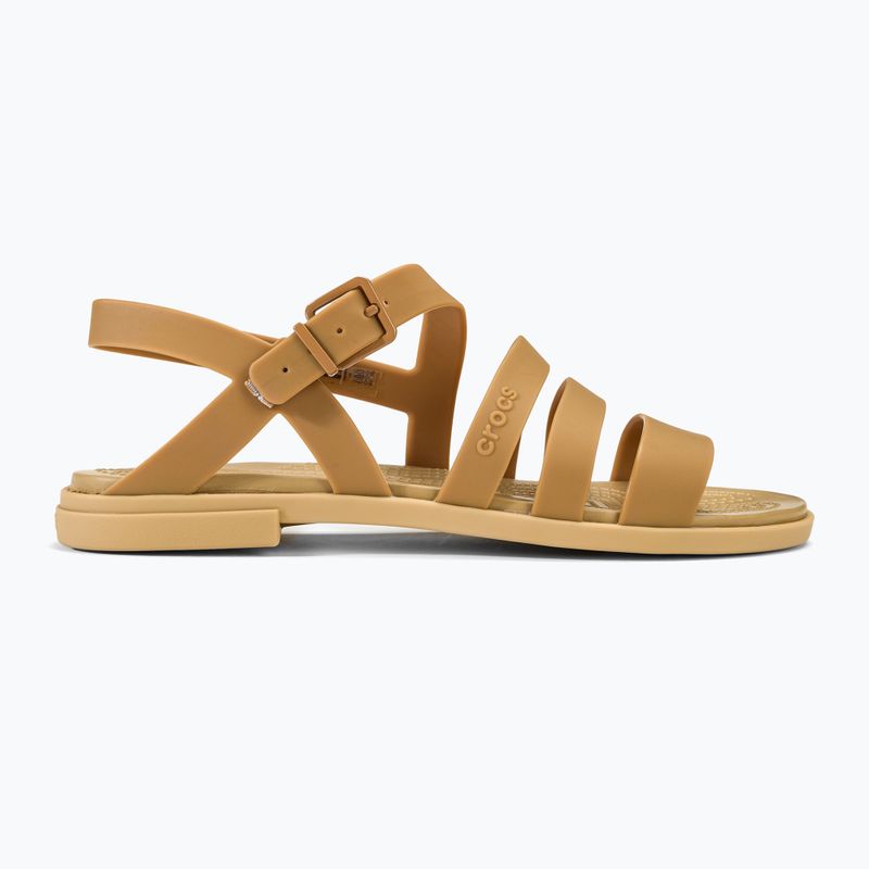Sandali Crocs Tulum da donna oro scuro 2