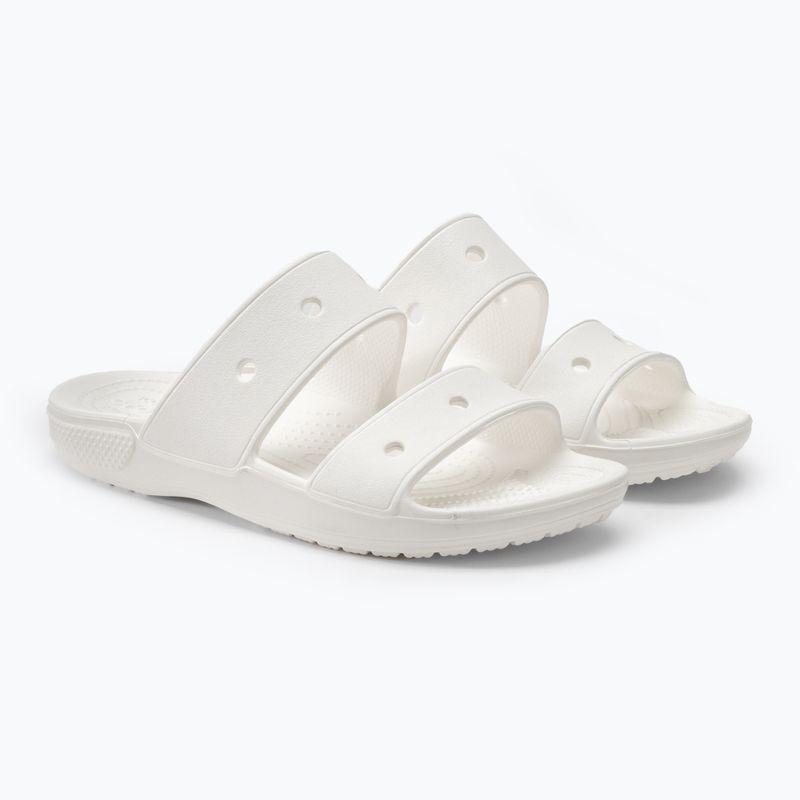 Crocs Classic Sandal uomo infradito bianco 4