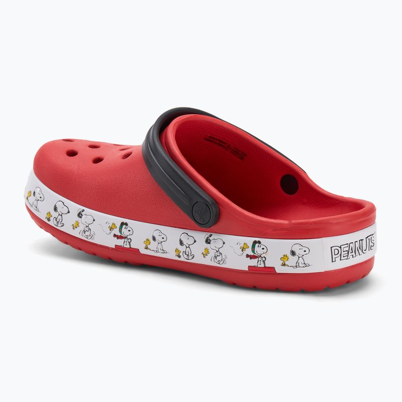 Crocs Fun Lab Snoopy Woodstock Clog Bambini infradito di fiamma 4