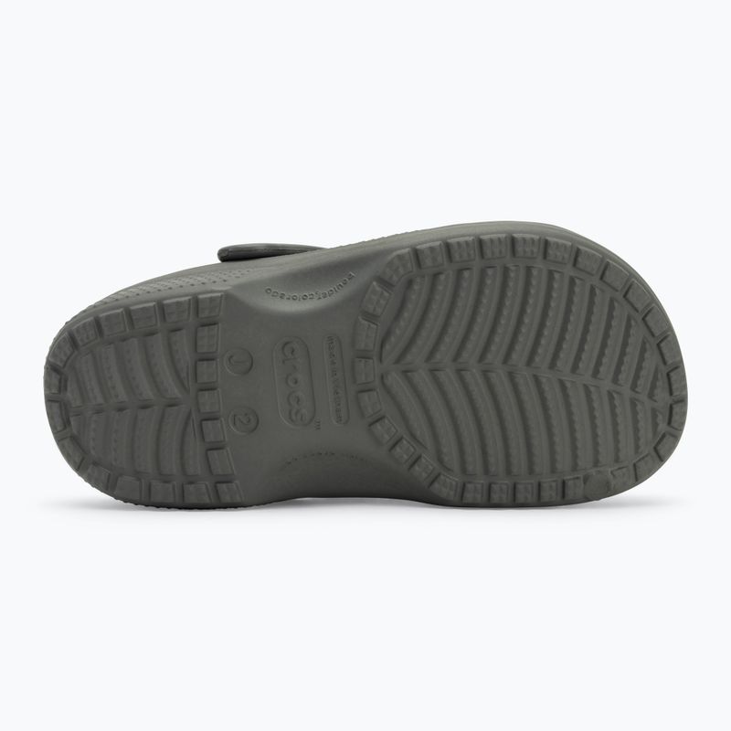 Crocs Classic Clog Bambini infradito grigio ardesia 5