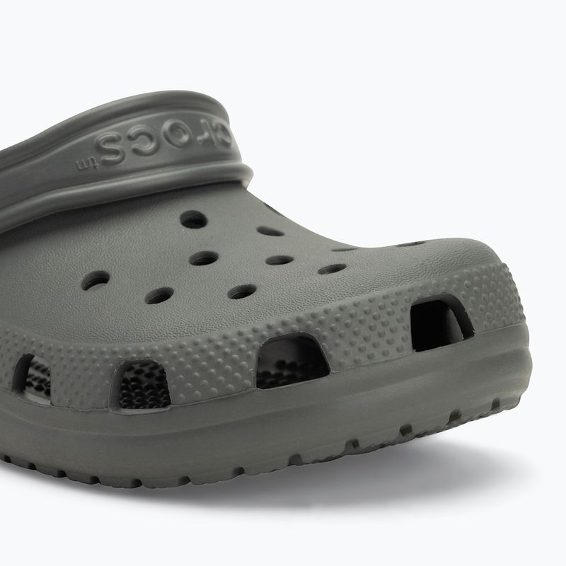 Crocs Classic Clog Bambini infradito grigio ardesia 8