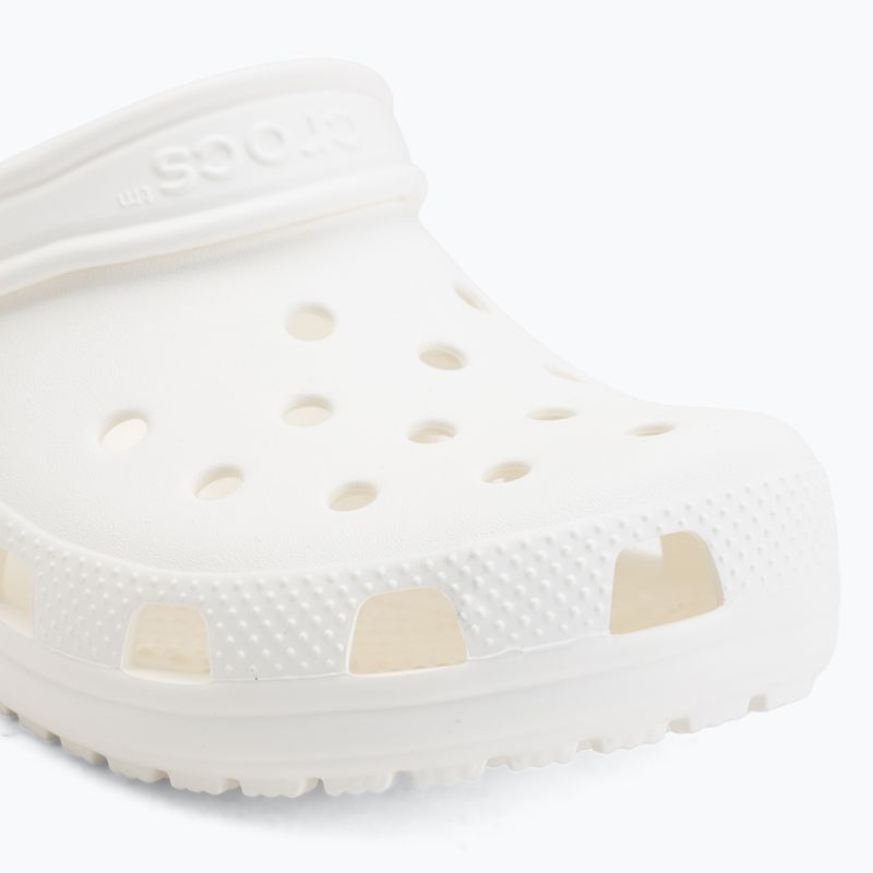 Ciabatte per bambini Crocs Classic Clog Kids white 8