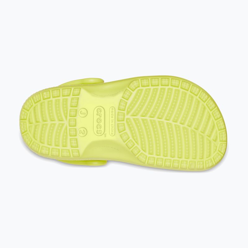 Crocs Classic Kids Clog infradito al limone 4