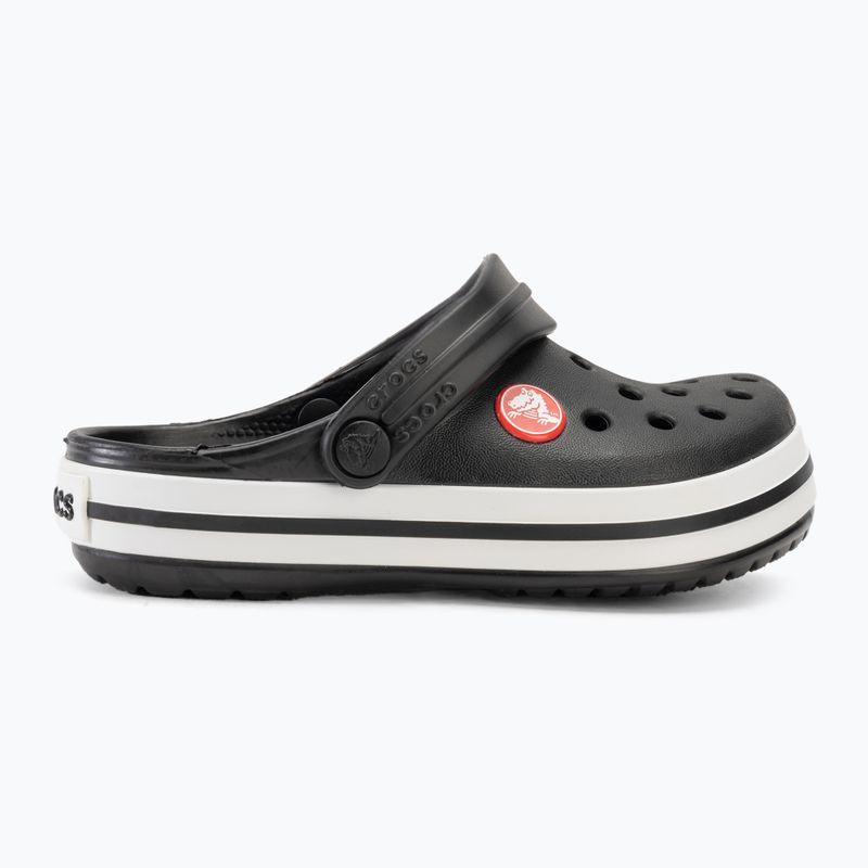 Crocs Crocband Clog Ciabatte bambino nero 3