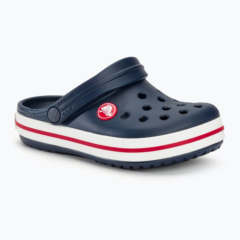 Infradito Crocs Crocband Clog per bambini, navy/rosso